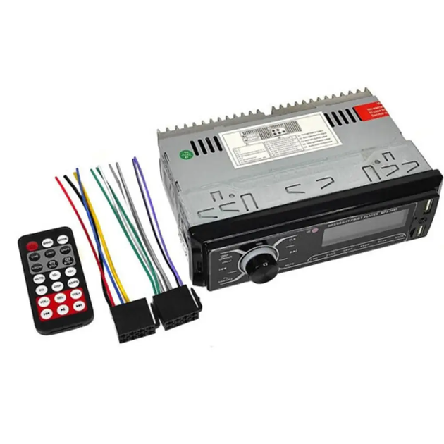Автомагнитола в машину с LED подсветкой и пультом 1DIN+BT MP3 3885 ISO - изображение 9