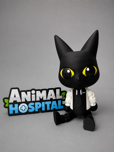 Фигурка Секретный агент Animal Hospital, 13 см, 3D-печать - изображение 2