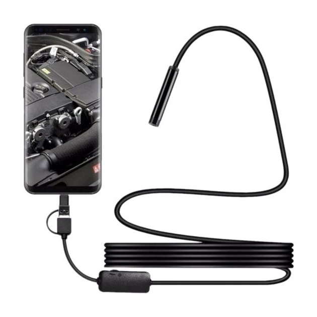 Эндоскоп для смартфона с USB, 5м - изображение 2