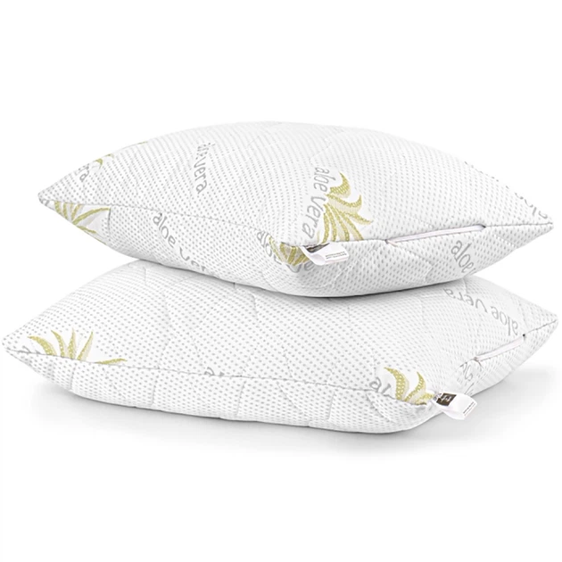 Подушка антиалергенна Alberto №770 EcoSilk трикотаж 50*70 - зображення 9
