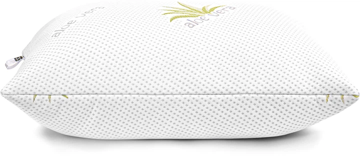 Подушка антиалергенная №802 "Dorotea" EcoSilk Hand Made (упругая) .50*70 - изображение 6