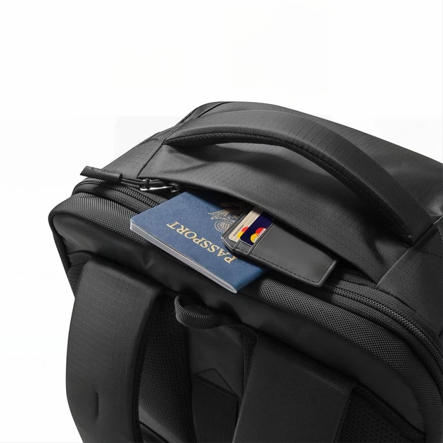 Рюкзак Tech-Protect Defender S70 Ryanair & Wizzair Travel Laptop Cabin 24L 40x30x20 Black (5906302324569) - зображення 5