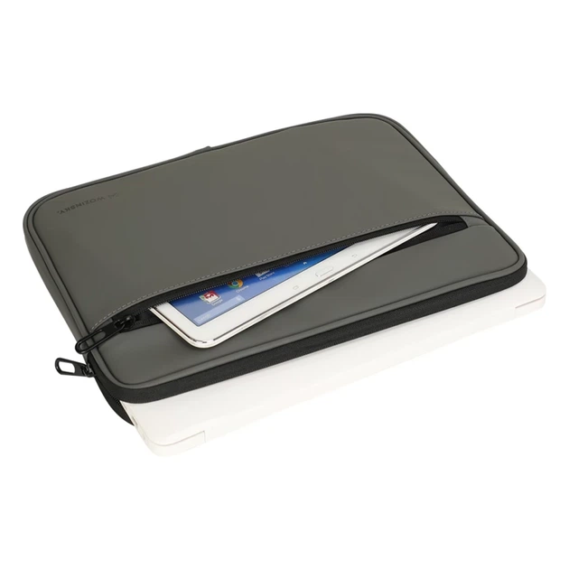 Чехол для ноутбука Wozinsky WPL-13 13.3" с металлическим замком Grey (5907769388606) - изображение 3