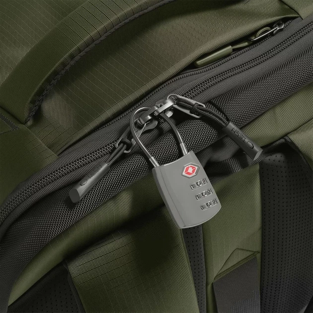 Рюкзак Tech-Protect Defender S70 Ryanair & Wizzair Travel Laptop Cabin 24L 40x30x20 Military Green (5906302324576) - изображение 7