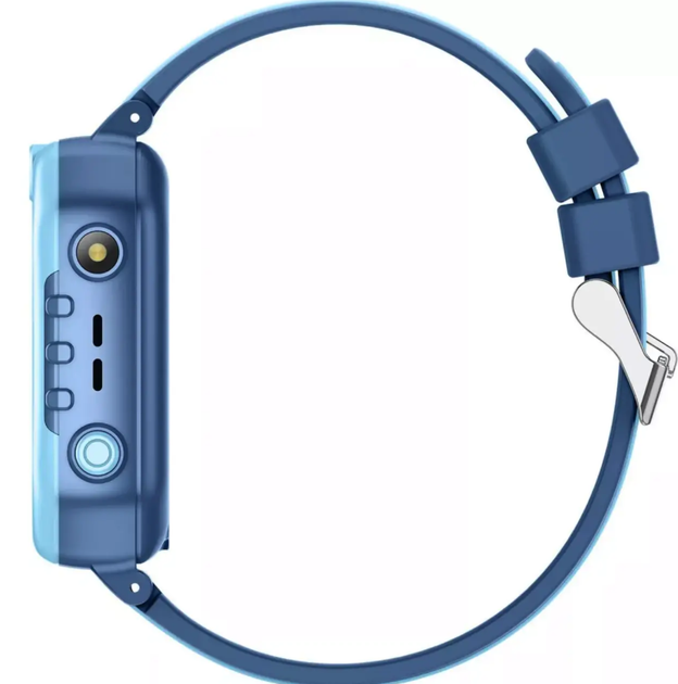 Детские смарт-часы с GPS и SIM-картой Proove Kids Ticki 4G LTE с видеозвонками, SOS, камерой, Wi-Fi, геолокацией и IP67, голубые - изображение 4