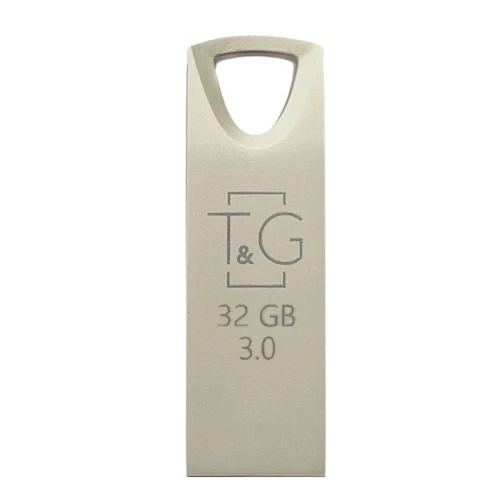 Флеш накопичувач USB 32Gb T&G Metal TG117, Silver, USB 3.0 (TG117SL-32G3) - Фото 1 Флеш накопичувач USB 32Gb T&G Metal TG117, Silver, USB 3.0 (TG117SL-32G3) - изображение 1