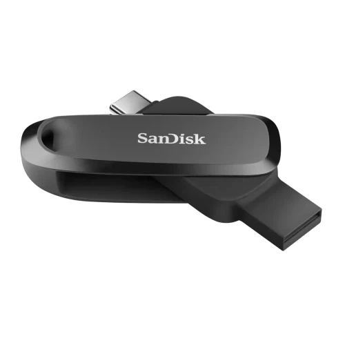 Флеш накопичувач USB 256Gb SanDisk for Android, Black, Type-C / USB 3.2 Gen 1, до 100 МБ/с (SDDDC6-256G-G46) - изображение 3