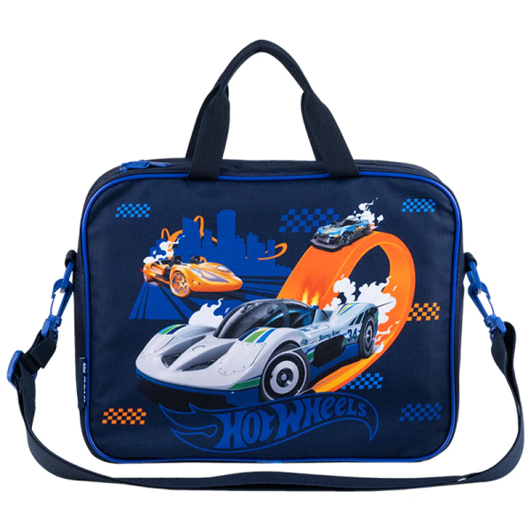 Шкільна текстильна сумка Kite A4, 1 відділення, 589 Hot Wheels HW25-589 - Фото 1 Шкільна текстильна сумка Kite A4, 1 відділення, 589 Hot Wheels HW25-589 - зображення 1
