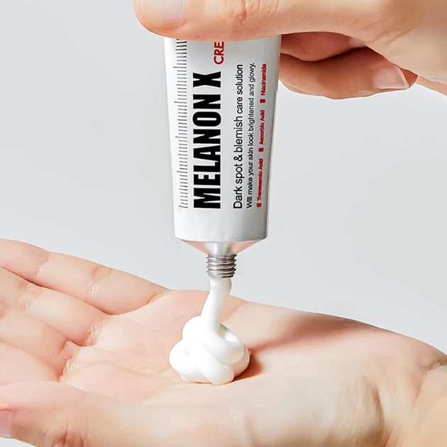 Осветляющий крем с транексамовой кислотой MEDI-PEEL Melanon X Cream 30 мл - Фото 4 Осветляющий крем с транексамовой кислотой MEDI-PEEL Melanon X Cream 30 мл - изображение 4