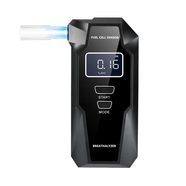 Алкотестер BACscan AlcoAlert Handy Plus с электрохимическим сенсором и LCD-дисплеем Черный (AlcoAlert Handy) - изображение 6