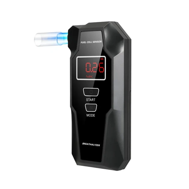 Алкотестер BACscan AlcoAlert Handy Plus с электрохимическим сенсором и LCD-дисплеем Черный (AlcoAlert Handy) - изображение 7