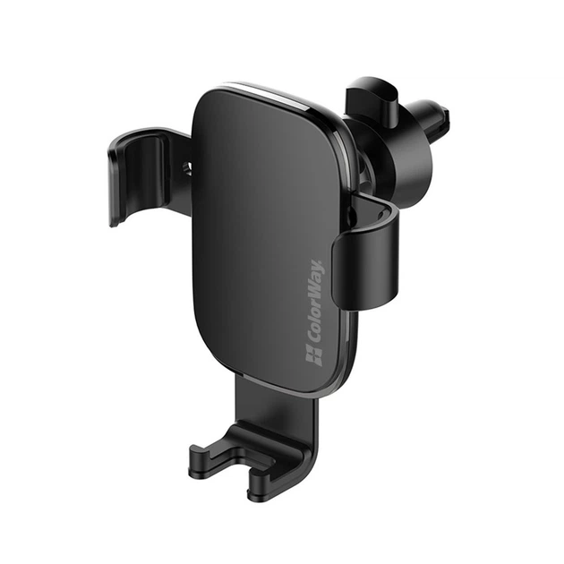 Универсальный автодержатель ColorWay Metallic Gravity Holder 3 Black (CW-CHG14-BK) - изображение 4
