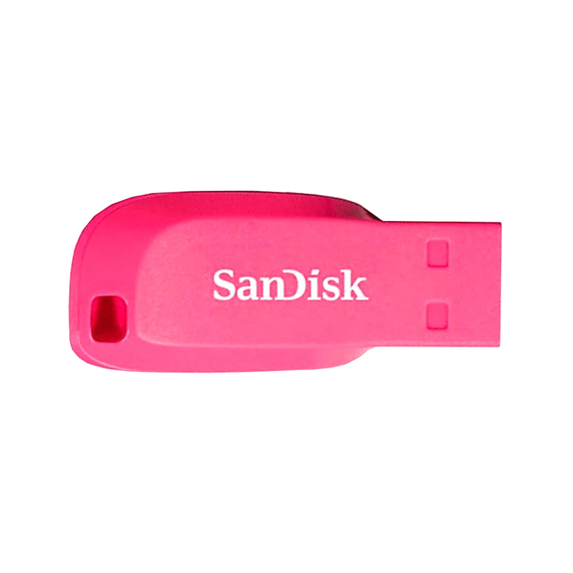 Флеш-накопичувач SanDisk USB 2.0 Cruzer Blade 32Gb Pink - Фото 1 Флеш-накопичувач SanDisk USB 2.0 Cruzer Blade 32Gb Pink - изображение 1