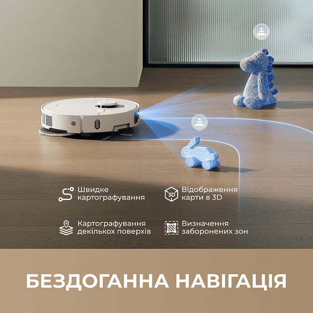 Робот-пилосос Dreame L10s Ultra Gen 3 White (RLL53SE-wh) - изображение 6