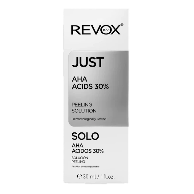 Peeling do twarzy Revox B77 Just z kwasami AHA 30 ml (5060565101333) - obraz 3