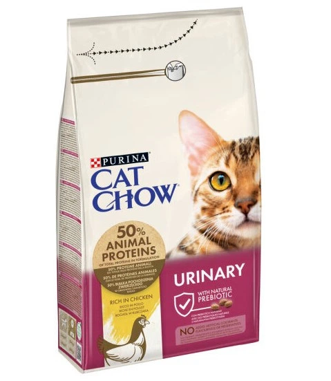 Сухий корм для дорослих кішок Purina Cat Chow Urinary Tract Health з куркою 1.5 кг - зображення 2