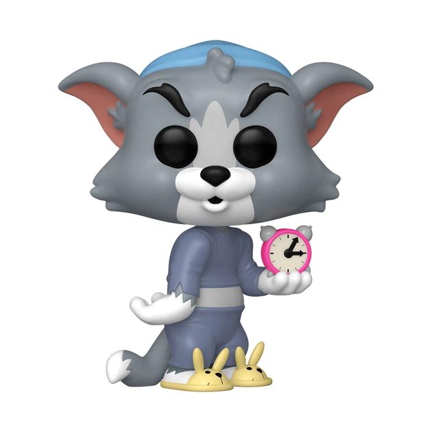 Ігрова фігурка Funko POP! Том і Джеррі S4 Том з будильником 9,6 см колекційна вінілова статуетка для фанатів мультсеріалу - зображення 2
