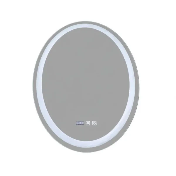 Зеркало с LED подсветкой 8060 овальное вертикальное. - Фото 1 Зеркало с LED подсветкой 8060 овальное вертикальное. - изображение 1