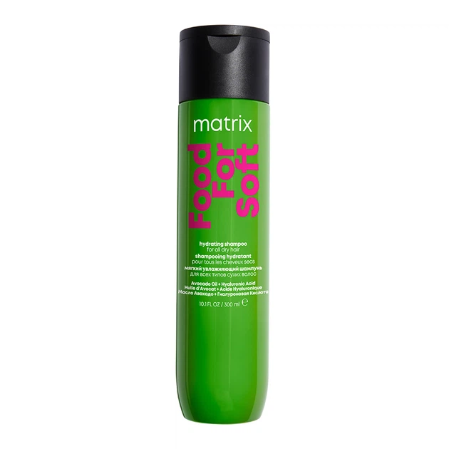 Шампунь Matrix Total Results Food For Soft Hydrating Shampoo для зволоження волосся 300 мл - Фото 1 Шампунь Matrix Total Results Food For Soft Hydrating Shampoo для зволоження волосся 300 мл - изображение 1