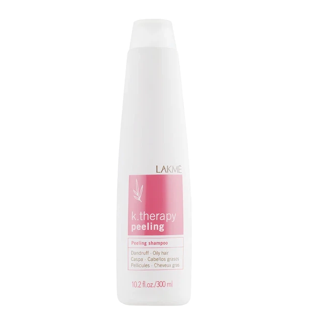 Шампунь проти лупи LAKME K.Therapy Oily Hair Peeling Peeling Shampoo 300 мл 43612 для жирного волосся - Фото 1 Шампунь проти лупи LAKME K.Therapy Oily Hair Peeling Peeling Shampoo 300 мл 43612 для жирного волосся - зображення 1