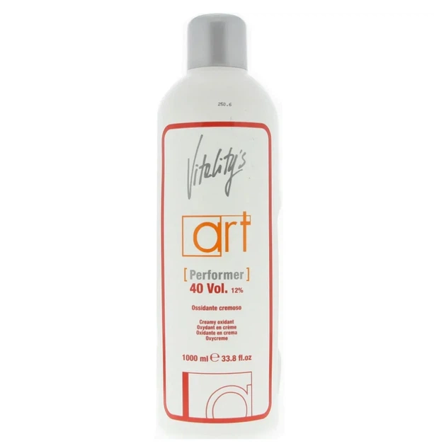 Оксидант Vitality's ART Performer Creamy Oxidant 40Vol (12%) 1000 мл - Фото 1 Оксидант Vitality's ART Performer Creamy Oxidant 40Vol (12%) 1000 мл - изображение 1