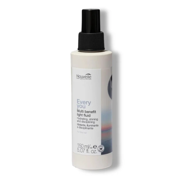 Спрей-флюїд Nouvelle Every You Multi Benefit Light Fluid 150 мл зволожувальний з ефектом блиску для тонкого волосся - Фото 1 Спрей-флюїд Nouvelle Every You Multi Benefit Light Fluid 150 мл зволожувальний з ефектом блиску для тонкого волосся - зображення 1
