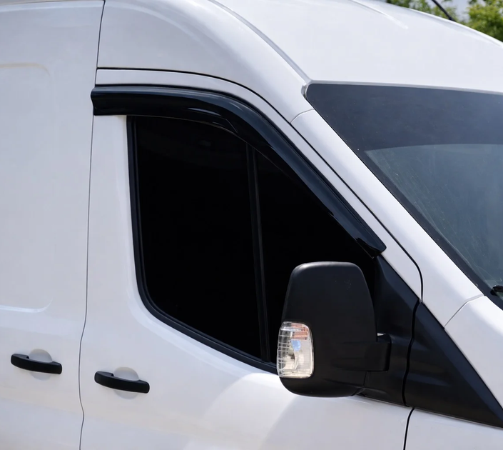 Ветровики на окна (2 шт, EuroCap) для Ford Transit 2014-2024 гг - изображение 3