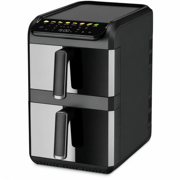 Аерофритюрниця на два кошики Adler AD 6325 10л (4л i 6л) 2700Вт - изображение 6