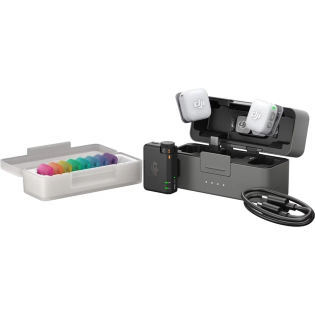 Беспроводной микрофон DJI Mic Mini 2 (2 TX + 1 RX + Charging Case) с кейсом для зарядки - изображение 9