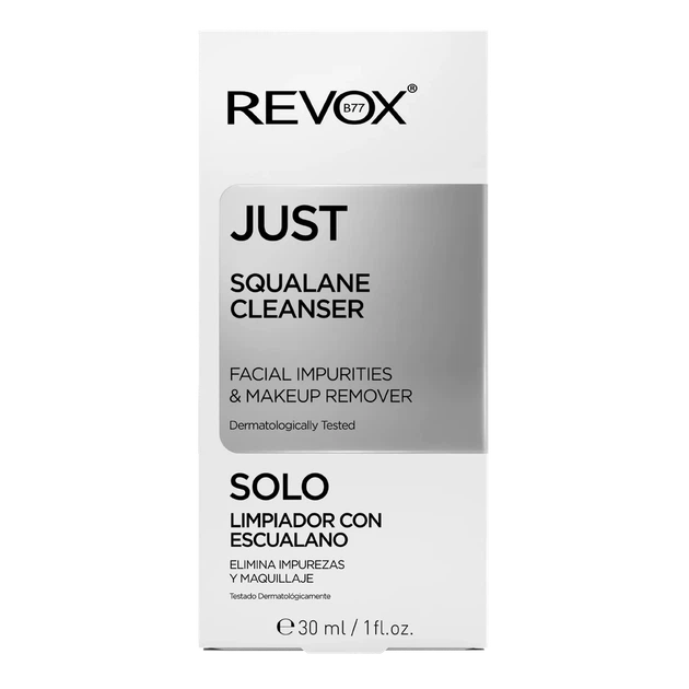Żel oczyszczający do demakijażu Revox B77Just ze skwalenem 30 ml (5060565103818) - obraz 2