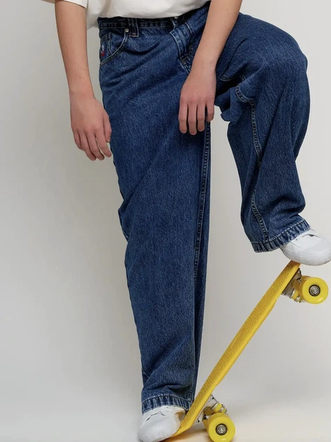 Джинси Polar Big Boy темно-синього кольору (2XL). - Фото 6 Джинси Polar Big Boy темно-синього кольору (2XL). - зображення 6