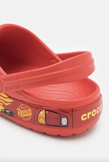 Крокси Тачки Маквін Сrocs x Lightning Mcqueen червоного кольору, Унісекс(40-41). - зображення 4