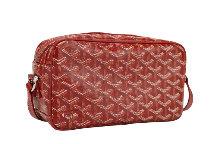 Премиальная сумка через плечо Goyard красного цвета. - Фото 8 Премиальная сумка через плечо Goyard красного цвета. - изображение 8