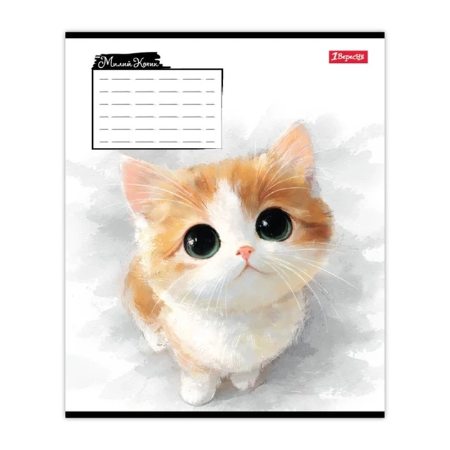 Зошит учнівський Little cat 1B 768736 12 аркушів Різнокольоровий shop (4823133108933) - изображение 3
