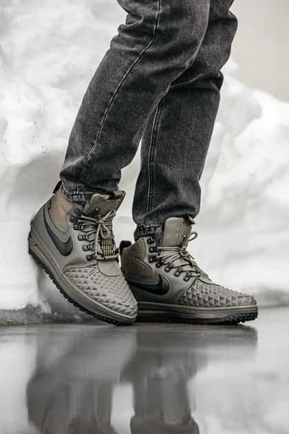 Кроссовки зимние мужские Ni Lunar 1 Duckboot 17 Green мех / Най Лунар Дакбут зеленые с мехом 44 - Фото 6 Кроссовки зимние мужские Ni Lunar 1 Duckboot 17 Green мех / Най Лунар Дакбут зеленые с мехом 44 - изображение 6