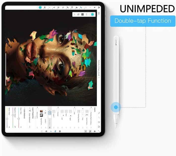 Силиконовый чехол для стилуса Apple Pencil 2 и Apple Pencil Pro White - изображение 7