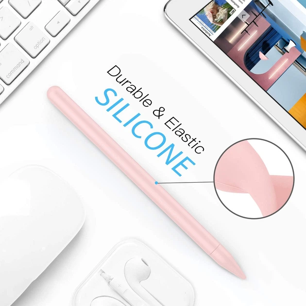 Силиконовый чехол для стилуса Apple Pencil 2 и Apple Pencil Pro PINK - изображение 7