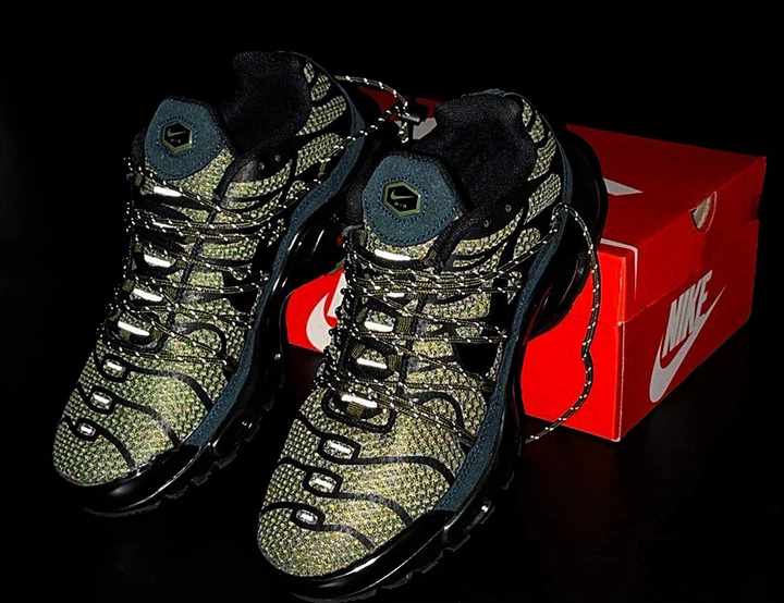 Кросівки чоловічі та жіночі Ni Air Max TN Plus Khaki Black / Най аір макс ТН+ хакі чорні 40 - Фото 8 Кросівки чоловічі та жіночі Ni Air Max TN Plus Khaki Black / Най аір макс ТН+ хакі чорні 40 - зображення 8