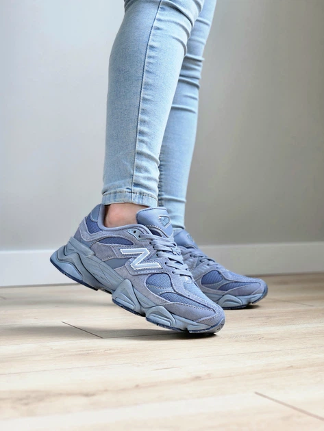 Кросівки жіночі і чоловічі N Bal 9060 Grey Blue / Н Бел 9060 сірі блакитні 40 - зображення 3