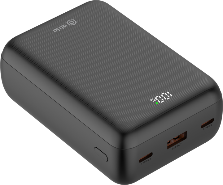 УМБ Atria WPD-P93 30000 mAh 22.5W PD USB-C Black (WPD-P93) - зображення 2