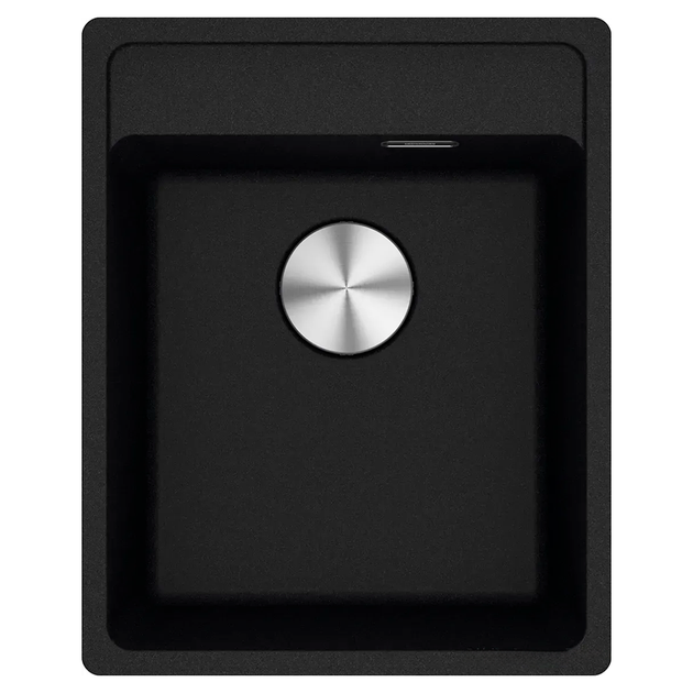Мийка кухонна без крила Franke Maris MRG 610-37 TL прямокутна фраграніт 410 x 510 мм Onyx (114.0668.861) - зображення 2