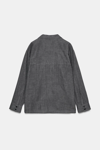 Сорочка в клітинку Zara 5344/015 M - зображення 6