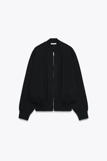 Інтерлочна куртка бомбер Zara 3641/850/800 L - изображение 6