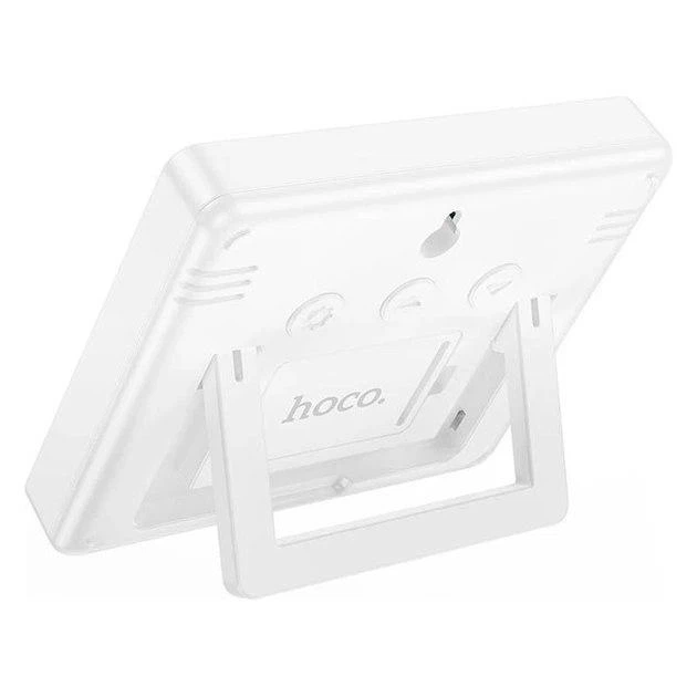 Цифровая метеостанция Термометр Гигрометр с Часами Hoco HX41 White - изображение 5