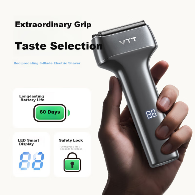 Электробритва VTT Air9 Smart с 3 головками - изображение 2
