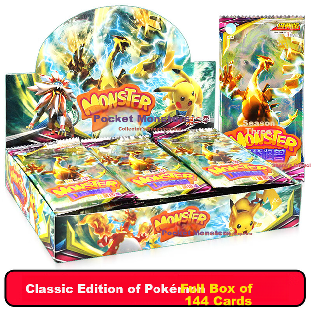 Картка QiJi Pokemon Pikachu Classic Version, кишенькові картки монстрів, дитяча іграшка подарунок - Фото 6 Картка QiJi Pokemon Pikachu Classic Version, кишенькові картки монстрів, дитяча іграшка подарунок - зображення 6