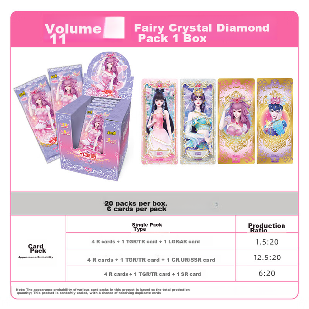 Набор карт Kayou Yelolili Card Crystal Pack коллекционный - изображение 6