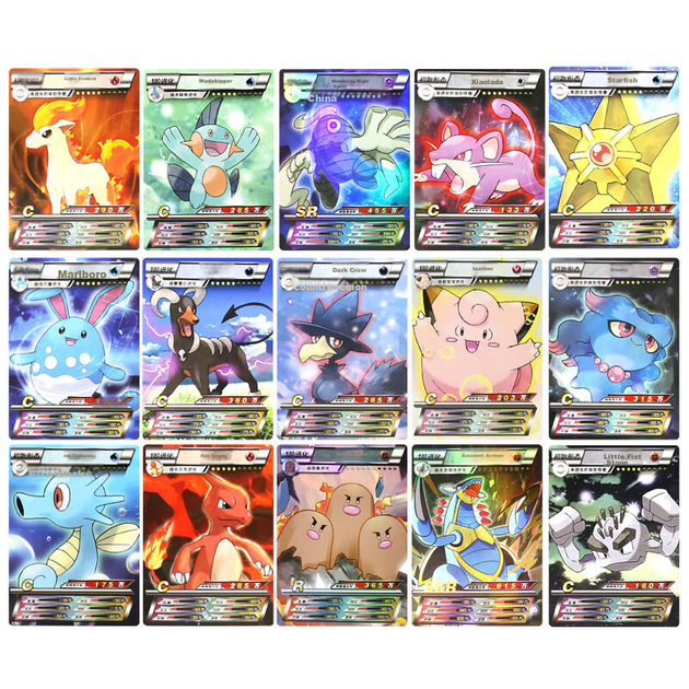 Картки QiJi Pokemon Pikachu колекційні - зображення 7