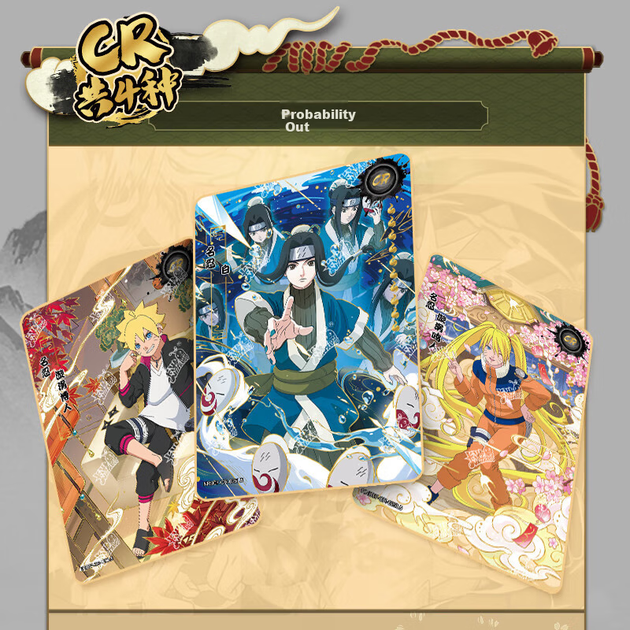 Карточная игра Kayou Naruto с редкой картой CR - изображение 6