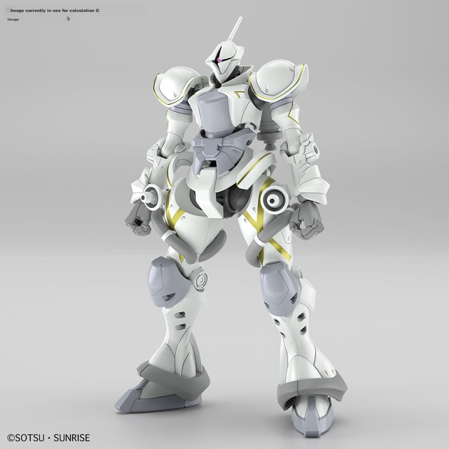 BANDAI HG Gundam Cross-Time War Xavier Exclusive Strongman White Porcelain Equipment Model Kit - зображення 2